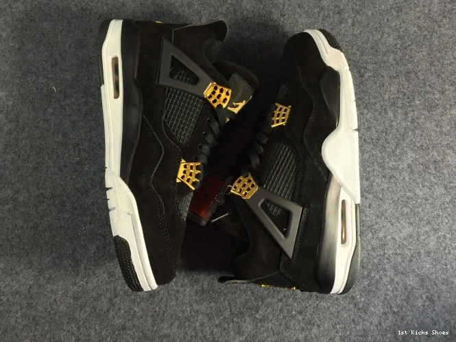 4 metallic 308497- jordan 1165 UrbanStyle black “royalty” gold-white mens air 0111